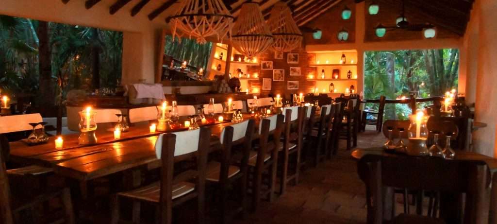 Restaurant at Rhythms of the Night in Vallarta, Mexico