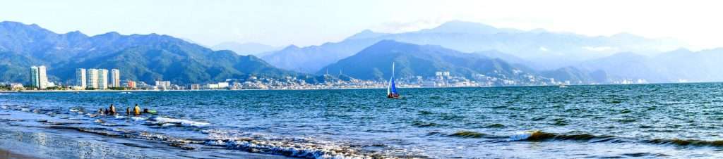 Puerto Vallarta shore.