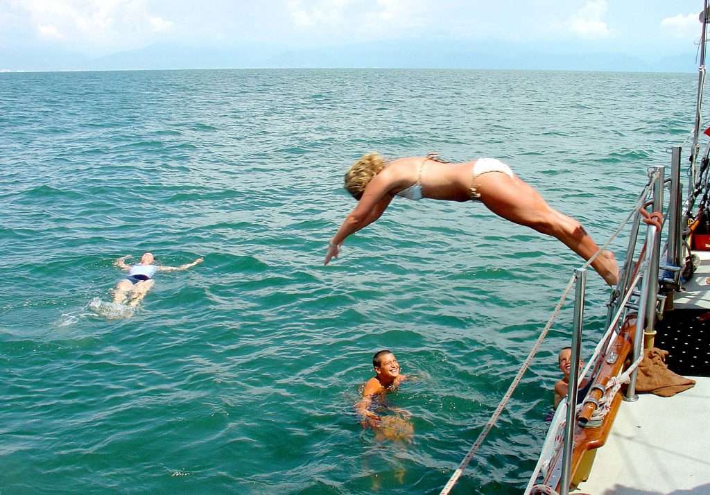 Diver in Yelapa.