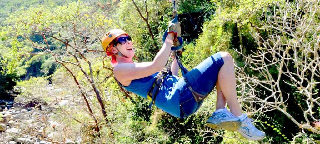 Zip Lin in Vallarta.