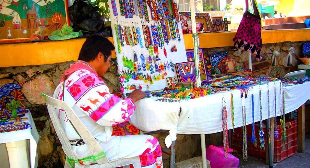 Huichol Indian.