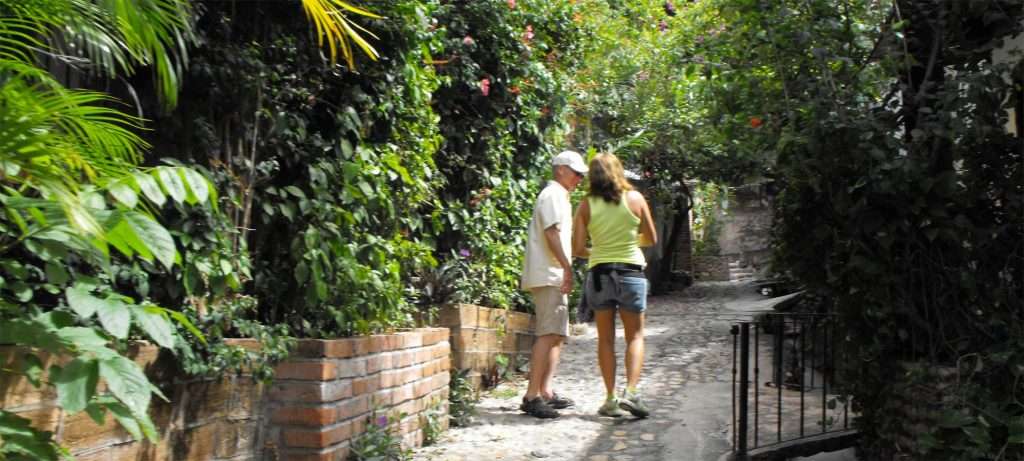 Hiking to the Vallarta Cross.