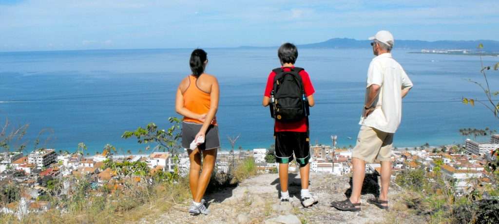 View from the cross in Vallarta, Mexico.