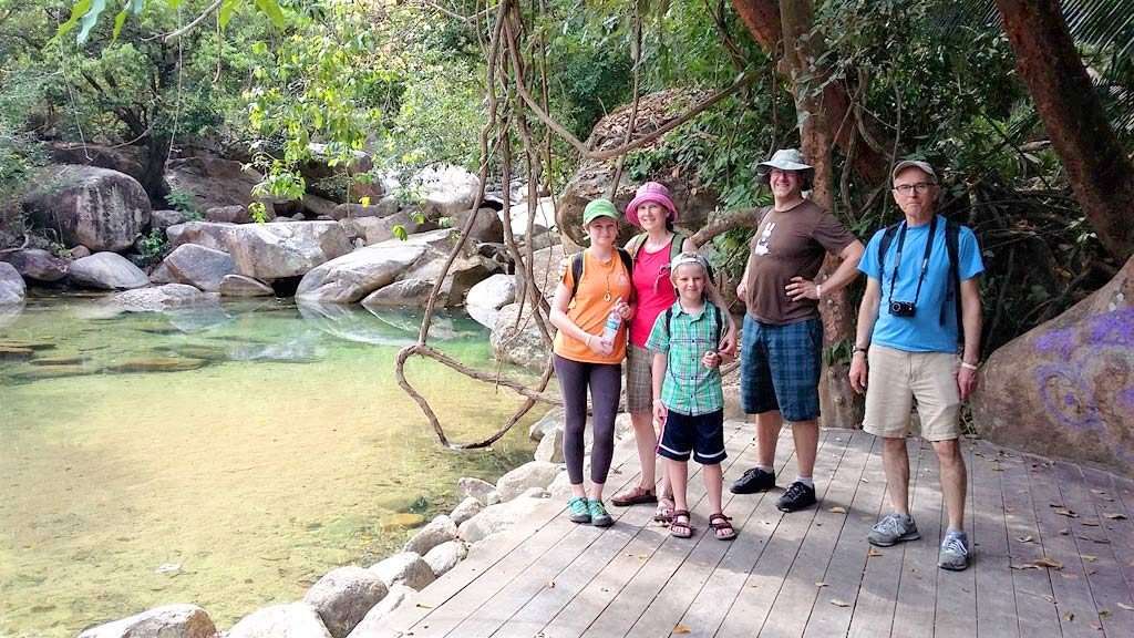 Group of Hikers in Vallarta.