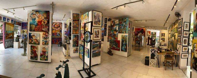 Art Gallery in Vallarta.
