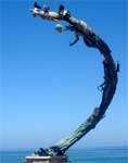 The Millennia sculpture, Vallarta Downtown Map.
