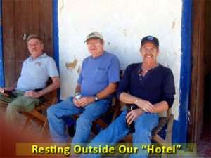 Outside our room in El Cuale.